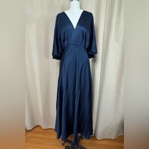 NWT Banana republic long 100% silk dress